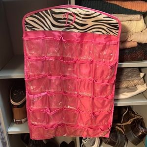 Jewelry storage zebra print